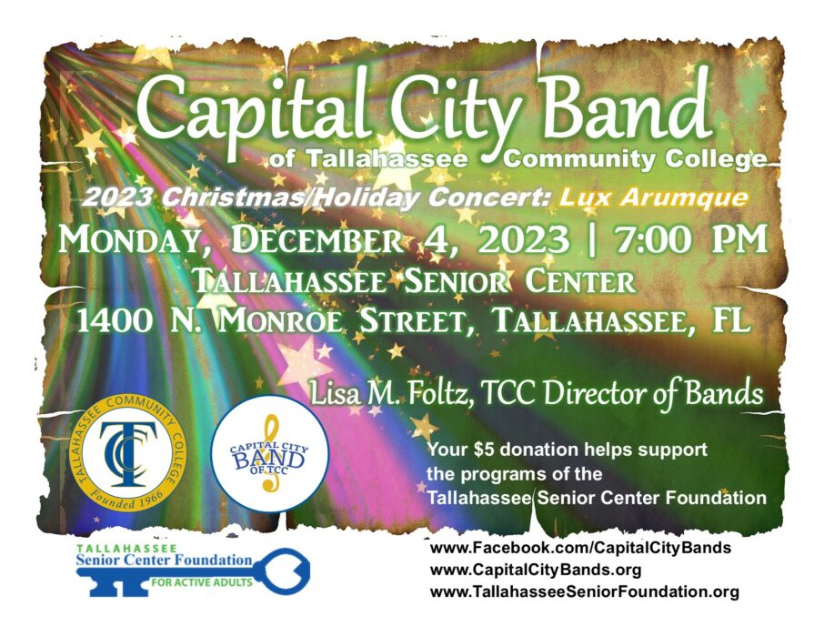 Gallery 1 - Capital City Band 2023 Holiday Concert at Tallahassee Senior Center