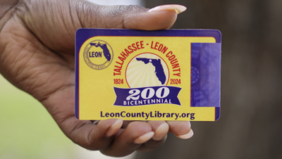 Leon County Residents: Limited Edition Bicentennial Library Card