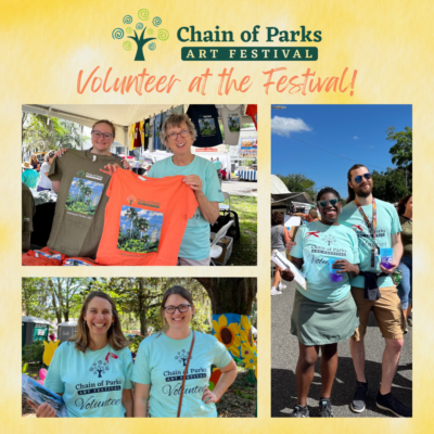 Volunteer at the 24th Annual Chain of Parks Art Festival