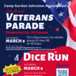Gallery 4 - Veterans Parade by Camp Gordon Johnston Museum