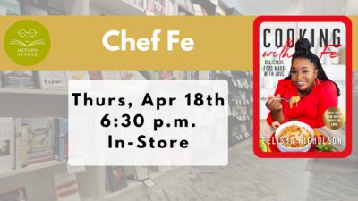 Rescheduled: Chef Fe w/ Cooking with Fe