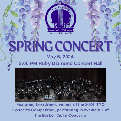 Tallahassee Youth Orchestras Spring Concert