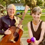 Hot Tamale playing "sidewalk style" at the Tallahassee Museum Sat, May 11
