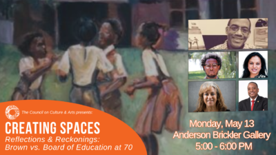 Creating Spaces: Conversation on Reflections & Reckonings Exhibition